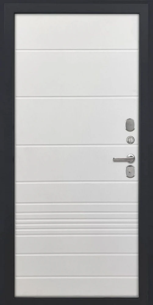 Входная дверь ДвериПРО L Термо ФЛ-700 (10мм, ясень белый) DPRO220621 внутренняя сторона