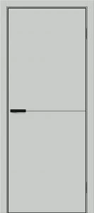 Межкомнатная дверь Браво-0.А Grey Silk BR6534
