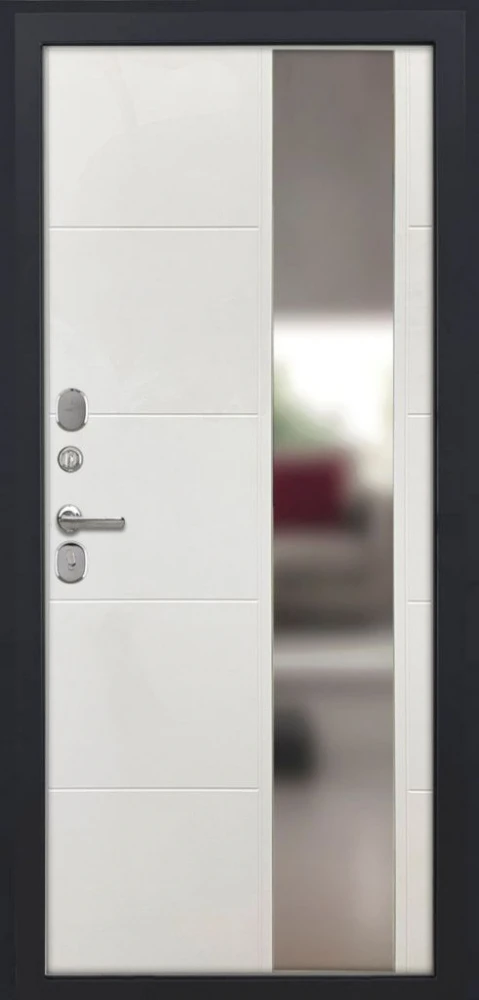 Входная дверь ДвериПРО Rosna ФЛЗ-649 капучино (зеркало) DPRO220789 внутренняя сторона