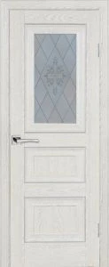 Межкомнатная дверь ПСБ-29 Дуб Гарвард кремовый