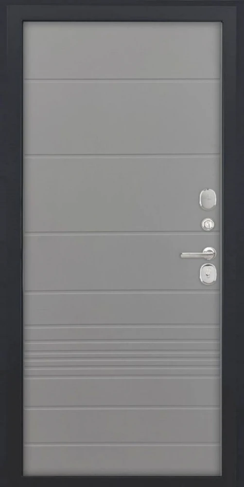 Входная дверь ДвериПРО Квадро ФЛ-700 (10мм, ясень грей) DPRO204444 внутренняя сторона