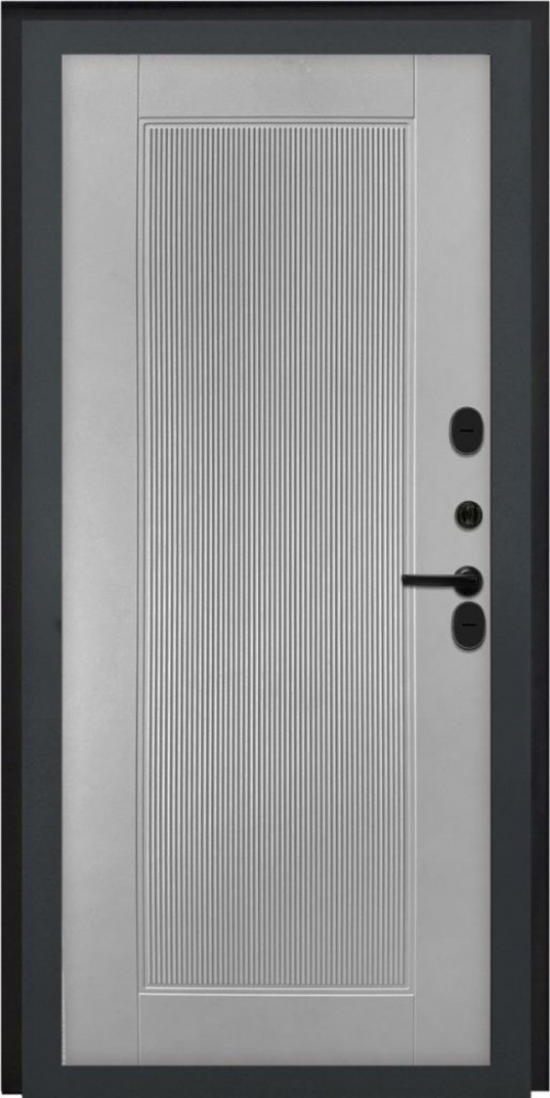 Входная дверь ДвериПРО L-3b ПВХ 10мм Астрод Velutto Grigio DPRO221175 внутренняя сторона